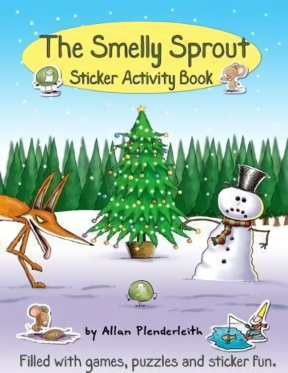 Smelly Sprout Sticker Activity Book цена и информация | Knygos mažiesiems | pigu.lt