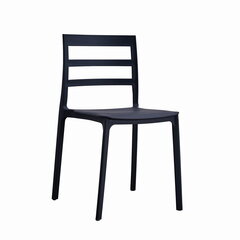 Kėdė Leobert Elba, juoda kaina ir informacija | Virtuvės ir valgomojo kėdės | pigu.lt