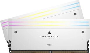 Corsair Dominator Titanium RGB (CMP64GX5M2B6400C32W) цена и информация | Оперативная память (RAM) | pigu.lt