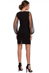 Suknelė moterims Makover LKK138686.1900, juoda kaina ir informacija | Suknelės | pigu.lt