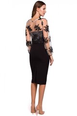 Suknelė moterims Makover LKK138505.1900, juoda kaina ir informacija | Suknelės | pigu.lt