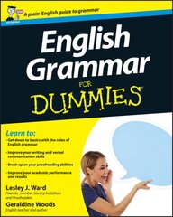 English Grammar For Dummies UK Edition цена и информация | Пособия по изучению иностранных языков | pigu.lt