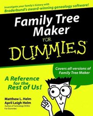Family Tree Maker For Dummies цена и информация | Исторические книги | pigu.lt