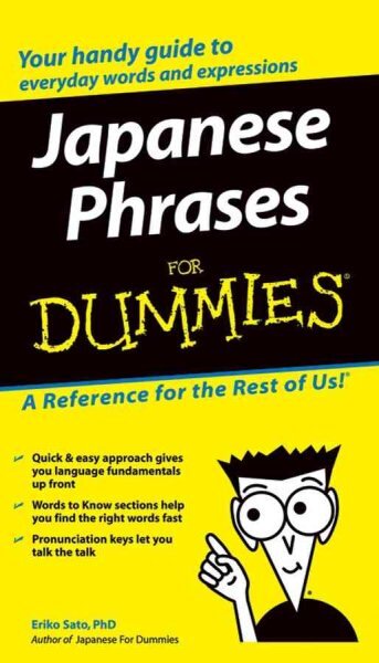 Japanese Phrases For Dummies kaina ir informacija | Užsienio kalbos mokomoji medžiaga | pigu.lt