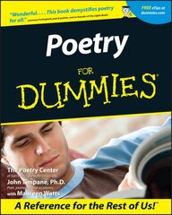 Poetry For Dummies цена и информация | Исторические книги | pigu.lt