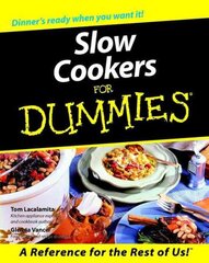 Slow Cookers For Dummies цена и информация | Книги рецептов | pigu.lt