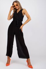 Kombinezonas moterims Italija Moda LKK166335.2942, juodas цена и информация | Женские брюки | pigu.lt