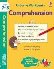 Usborne Workbooks Comprehension 7-8 kaina ir informacija | Knygos paaugliams ir jaunimui | pigu.lt