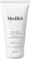 Veido kaukė Medik8 Natural Clay, 75 ml kaina ir informacija | Veido kaukės, paakių kaukės | pigu.lt