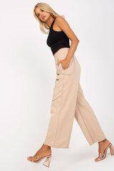 Kelnės moterims Fancy LKK168260.2942, smėlio spalvos цена и информация | Женские брюки  | pigu.lt