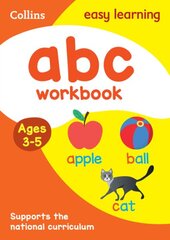 ABC Workbook Ages 3-5: Ideal for Home Learning kaina ir informacija | Knygos paaugliams ir jaunimui | pigu.lt