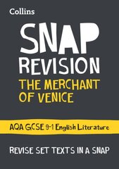 Merchant of Venice: AQA GCSE 9-1 English Literature Text Guide: Ideal for the 2024 and 2025 Exams цена и информация | Книги для подростков  | pigu.lt