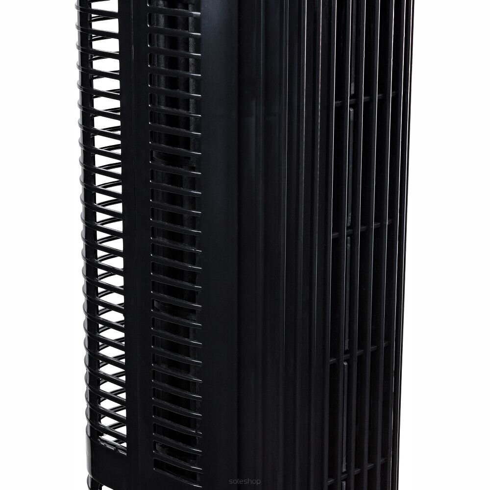 Bokštinis ventiliatorius PowerMat Juoda kaina ir informacija | Ventiliatoriai | pigu.lt
