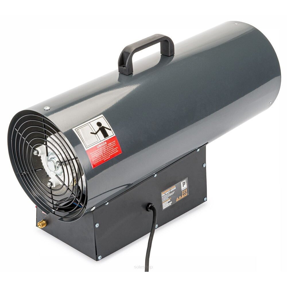 Dujinis šildytuvas su slėgio reduktoriumi Powermat  65kW kaina ir informacija | Šildytuvai | pigu.lt