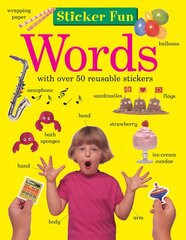 Sticker Fun - Words kaina ir informacija | Knygos mažiesiems | pigu.lt