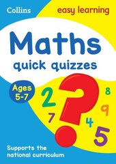 Maths Quick Quizzes Ages 5-7: Ideal for Home Learning kaina ir informacija | Knygos paaugliams ir jaunimui | pigu.lt