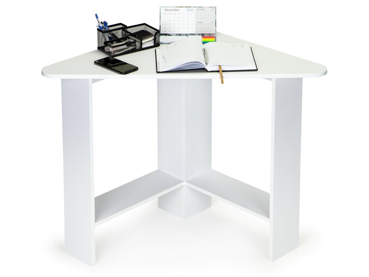 Kompiuterinis stalas ModernHome WYJ-235, baltas kaina ir informacija | Kompiuteriniai, rašomieji stalai | pigu.lt