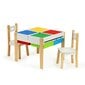 3-ių dalių vaikų baldų komplektas Ecotoys XKF002, įvairių spalvų цена и информация | Vaikiškos kėdutės ir staliukai | pigu.lt
