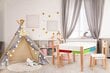 3-ių dalių vaikų baldų komplektas Ecotoys XKF002, įvairių spalvų kaina ir informacija | Vaikiškos kėdutės ir staliukai | pigu.lt