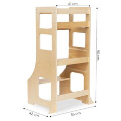 Кухонная подставка для детей, деревянная цена и информация | Стульчики для кормления | pigu.lt