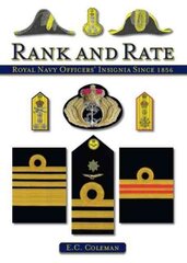 Rank and Rate: Royal Naval Officers' Insignia Since 1856 kaina ir informacija | Socialinių mokslų knygos | pigu.lt
