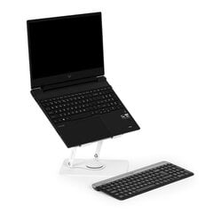 Алюминиевая складная и регулируемая подставка для ноутбука цена и информация | Кронштейны для монитора | pigu.lt
