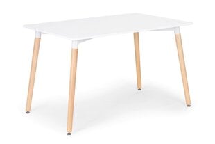 Прямоугольный стол, 80 см. x 120 см цена и информация | Кухонные и обеденные столы | pigu.lt