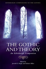 Gothic and Theory: An Edinburgh Companion kaina ir informacija | Istorinės knygos | pigu.lt