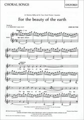 For the beauty of the earth SA vocal score kaina ir informacija | Knygos apie meną | pigu.lt