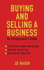 Buying And Selling A Business: An entrepreneur's guide kaina ir informacija | Ekonomikos knygos | pigu.lt