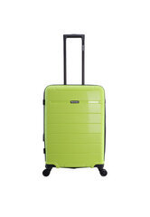 чемодан 65 x 43 x 27 см, зеленый цена и информация | Чемоданы, дорожные сумки  | pigu.lt