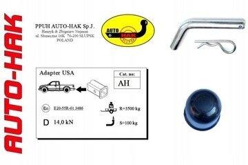 Kablio adapteris automobiliams Auto-Hak AH-4, 1 vnt. kaina ir informacija | Auto reikmenys | pigu.lt