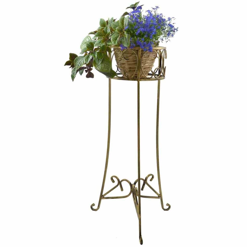Metalinis gėlių stovas, 88 cm kaina ir informacija | Gėlių stovai, vazonų laikikliai | pigu.lt