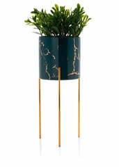 Gėlių vazonas Nila Green, 11,5x28 cm kaina ir informacija | Vazonai | pigu.lt