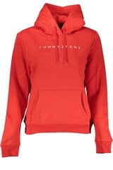 Tommy Hilfiger džemperis moterims, raudonas kaina ir informacija | Džemperiai moterims | pigu.lt