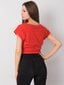 Marškinėliai moterims, raudoni kaina ir informacija | Marškinėliai moterims | pigu.lt