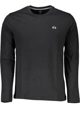 La Martina marškinėliai vyrams XMR012JS385, juodi kaina ir informacija | Vyriški marškinėliai | pigu.lt