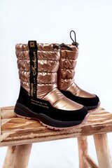 Sniego batai mergaitėms Delhi BSB22858.2693, auksinės spalvos kaina ir informacija | Žieminiai batai vaikams | pigu.lt