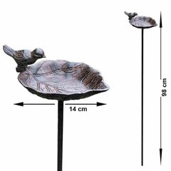 Paukščių prausykla/girdykla Boltze, ruda, 98 cm kaina ir informacija | Inkilai, lesyklėlės, narvai | pigu.lt