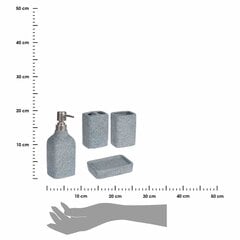 Vonios reikmenų rinkinys, 4 vnt. цена и информация | Набор акскссуаров для ванной | pigu.lt