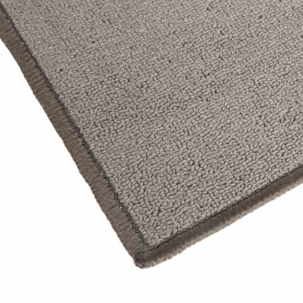 Vonios kilimėlis 40x60 cm pilkos spalvos minkštas ir švelnus liesti, lengvai valomas, neslysta ant grindų цена и информация | Vonios kambario aksesuarai | pigu.lt