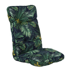 Подушка для кресла Patio Royal, черная/зеленая цена и информация | Подушки, наволочки, чехлы | pigu.lt