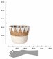 Gėlių vazonas Etno, 24x17 cm kaina ir informacija | Vazonai | pigu.lt