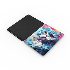 Fluffy Grey Cat чехол iPad Pro 12.9 (6th/5th/4th/3rd Gen) цена и информация | Чехлы для планшетов и электронных книг | pigu.lt