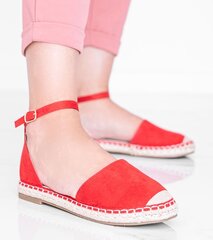 Espadrilės moterims Chloe Star GRM11603.2680, raudonos kaina ir informacija | Basutės moterims | pigu.lt