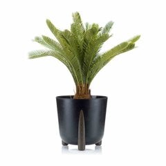 Gėlių vazonas Moss, 30x28 cm, juodas kaina ir informacija | Vazonai | pigu.lt