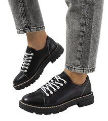 Laisvalaikio batai moterims Gemre Jewell GRM157342677, juodi kaina ir informacija | Bateliai moterims  | pigu.lt