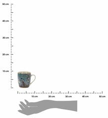 Керамическая чашка, голубая, 200 мл цена и информация | Стаканы, фужеры, кувшины | pigu.lt