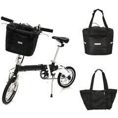 Dviračio krepšys Mundo 207, juodas kaina ir informacija | Kiti dviračių priedai ir aksesuarai | pigu.lt