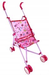 Lėlių vežimėlis Viščiukas, rožinis 239S kaina ir informacija | Žaislai mergaitėms | pigu.lt